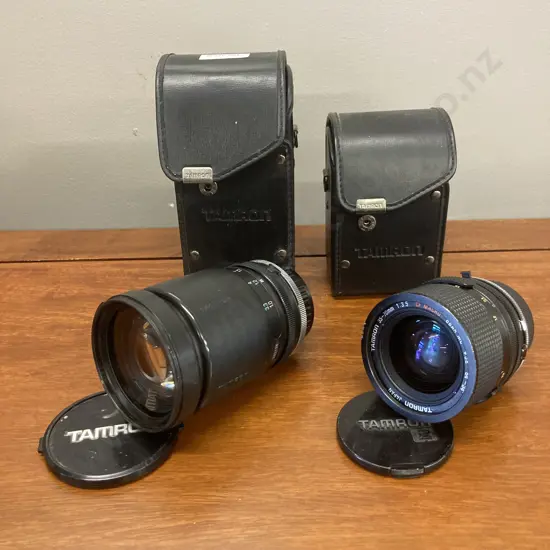 Tamron SP 35-105 mm f/ 2.8 Aspherical Model 65A Lens With Pentax K Mount, Tamron 35-70mm f/3.5 Lens, Tamron Cases